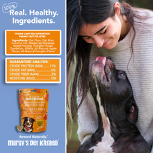 Load image into Gallery viewer, Marcy's Pet Kitchen® - 'On-The-Go' All-Natural, Vegan Pumpkin Biscuit 1oz
