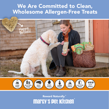 Load image into Gallery viewer, Marcy&#39;s Pet Kitchen- All Natural, Vegan Pumpkin Biscuit Dog Treats - Homemade-Vet Approved- Vegan, Gluten Free, Human Grade Ingredients, Made in The USA, Healthy Pumpkin Dog Treats

