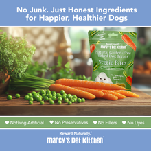 Load image into Gallery viewer, Marcy&#39;s Pet Kitchen® - &#39;On-The-Go&#39; All-Natural, Vegan Veggie Biscuit 1 oz Healthy Dog Treats
