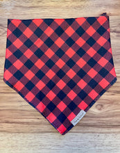 Load image into Gallery viewer, Red and Black Buffalo Plaid
